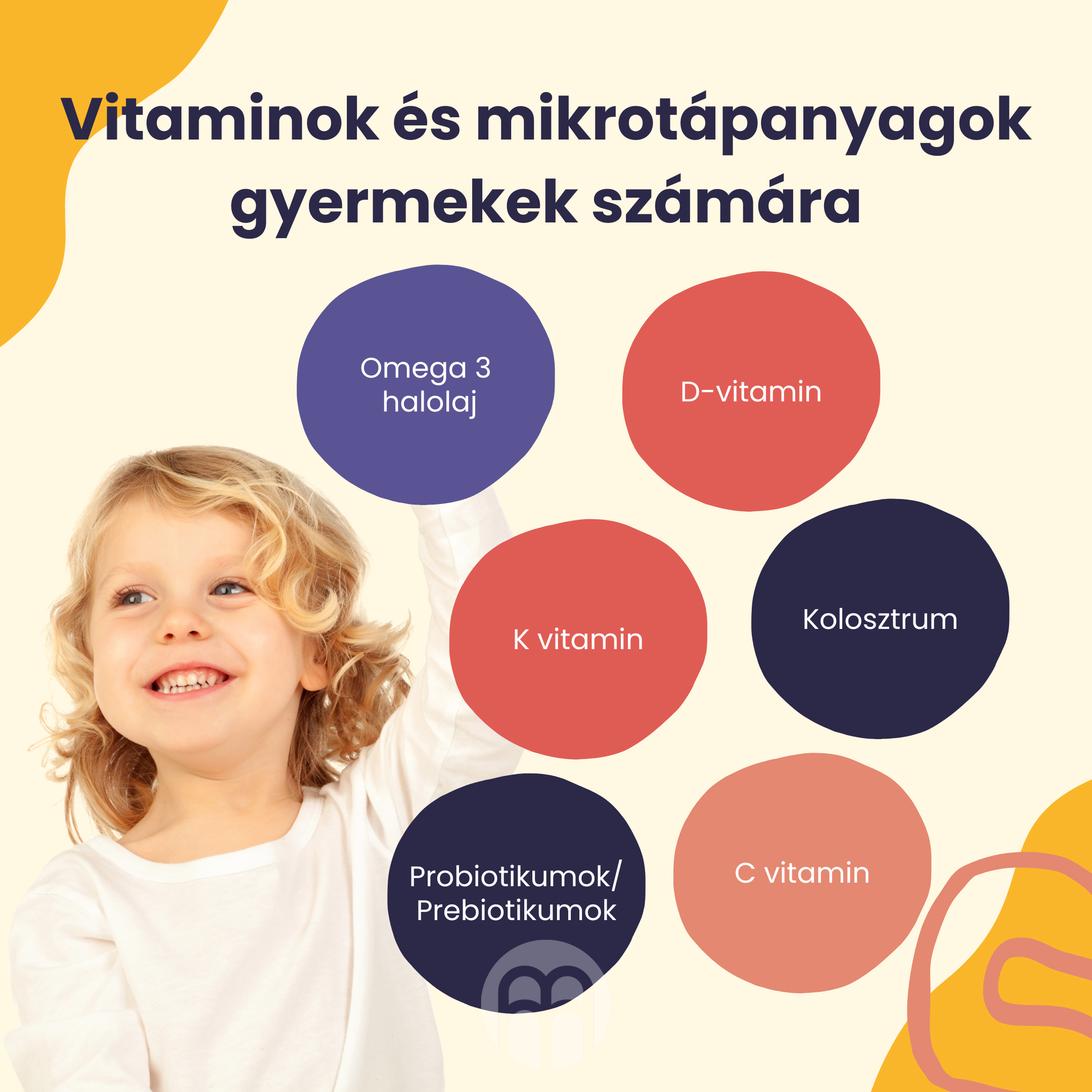 Vitamíny a mikronutrienty pro děti